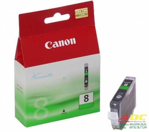 Mực in Canon CLI 8 Green Ink Tank